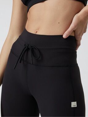 Vuori Black Drawstring High-Waist pants